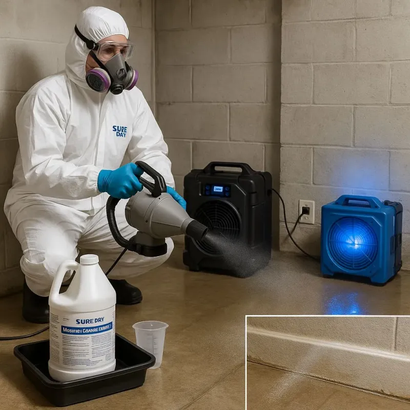 Sanitization and Odor Removal process in Girard, KS