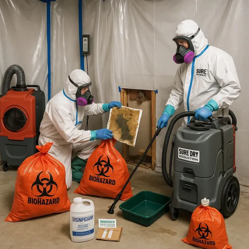 Contaminated Water Handling Protocols process in Girard, KS