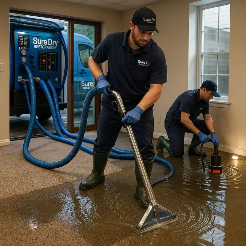 Water Extraction and Removal process in Girard, KS